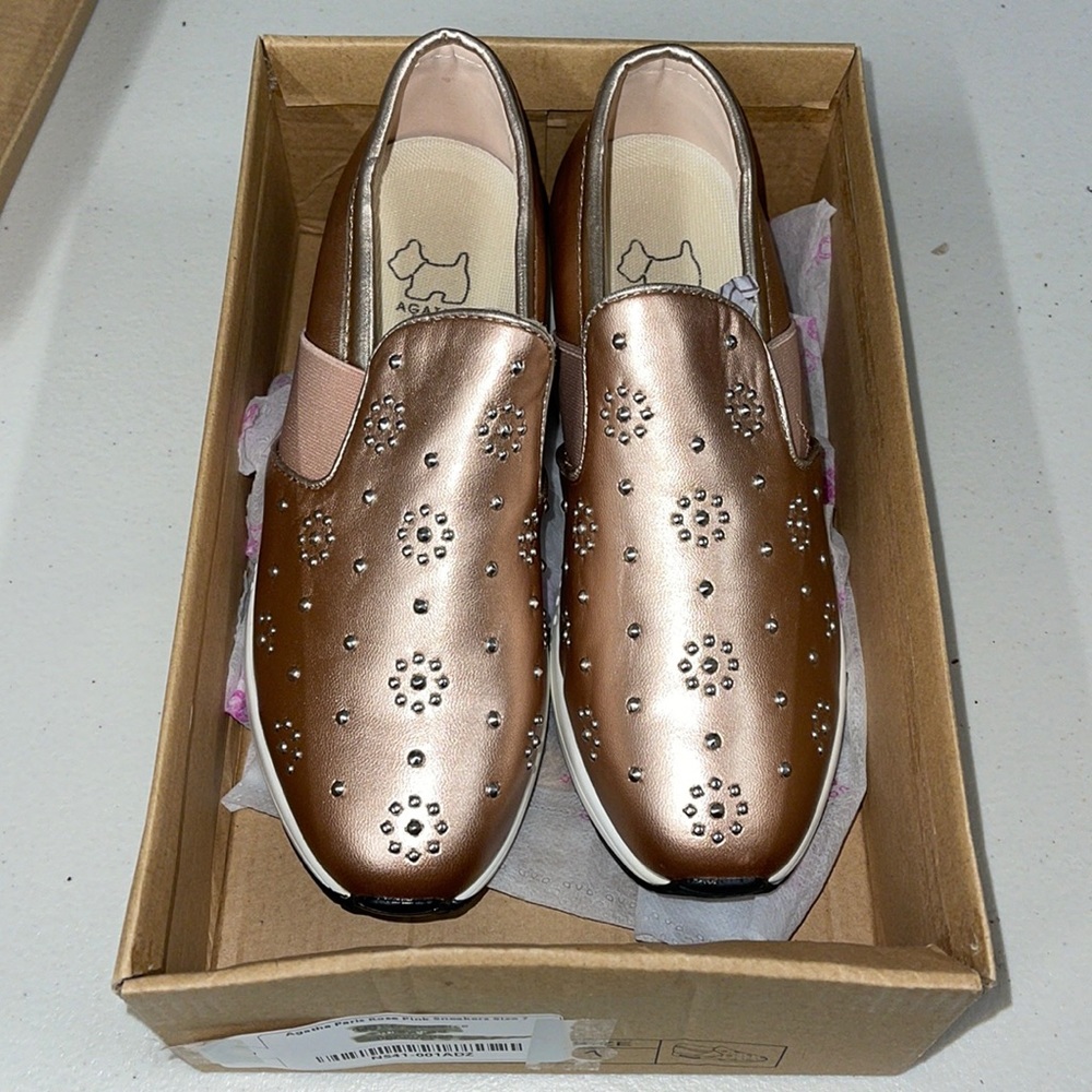 - Agatha Paris rose pink sneaker